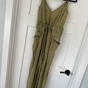 Olive Green Jumpsuit